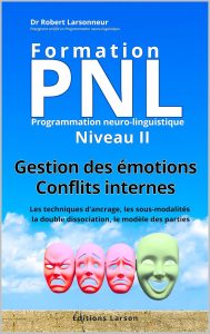 Formation PNL niveau II – Gestion des émotions - conflits internes: Les techniques d’ancrage, les sous-modalités, la double dissociation, le modèle des ... avec soi-même et avec les autres.